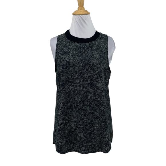 Athleta Tank Top Womens XS Extra Small Multi Zephyr Print Sleeveless Tulip Hem - Picture 1 of 10